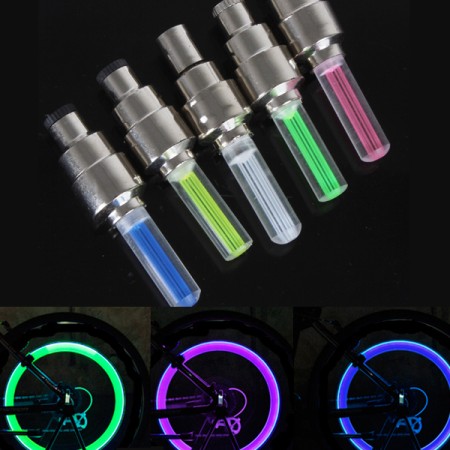 Glowing Tire Valve Caps