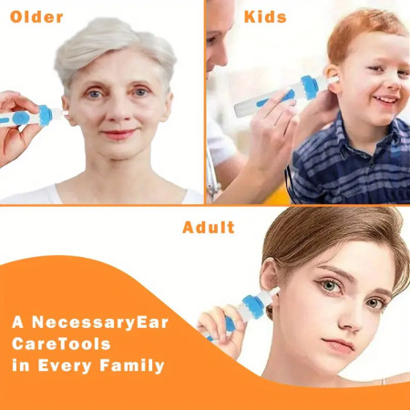 Ear wax cleaner for adults and children