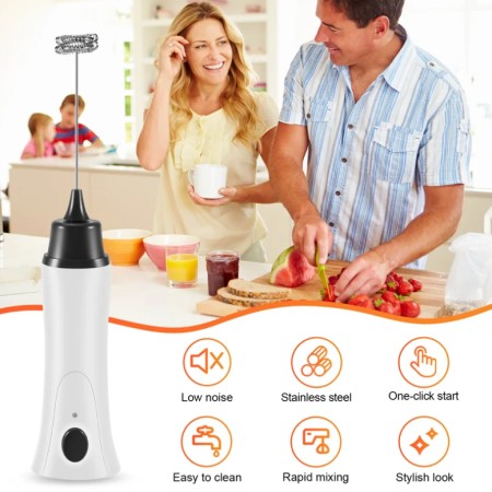 Rechargeable Coffee Frother — ঘরেই প্রফেশনাল কফি