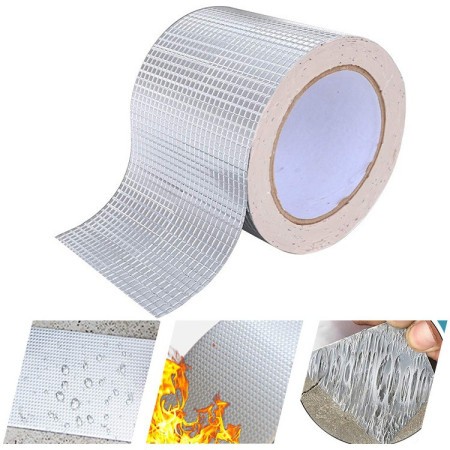 Flex High-Density Waterproof Butyl Sealing Tape WITH Aluminum Foil  ⭐️⭐️⭐️⭐️⭐️4.9/89 Reviews