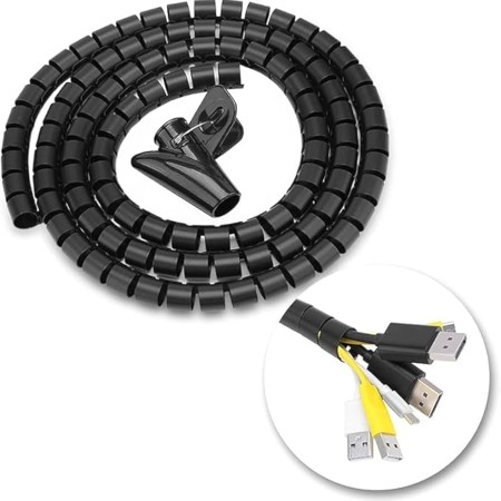 (5 meter)  Cable Zipper – Customizable Cable Organizer